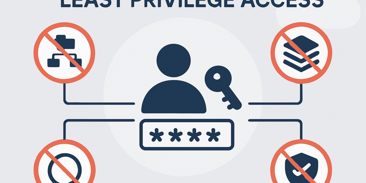 Least privilege access diagram